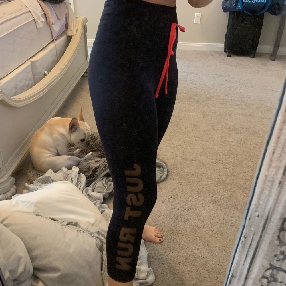 Just run - High waisted legging crops.